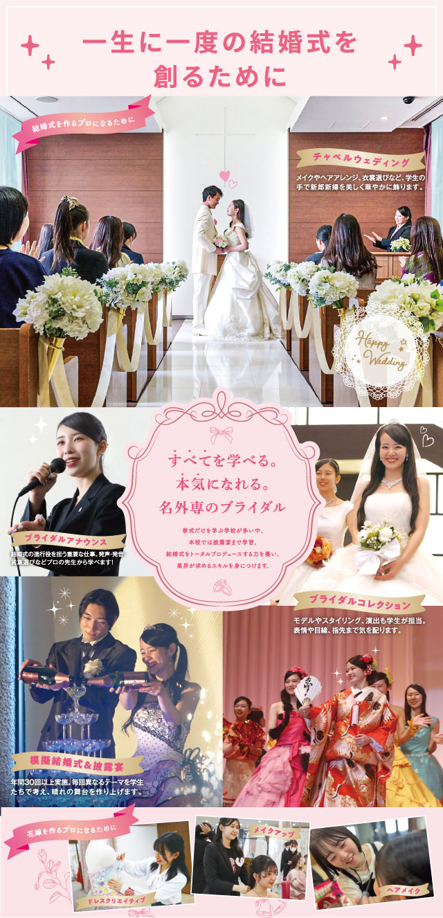 一生に一度の結婚式を創るために