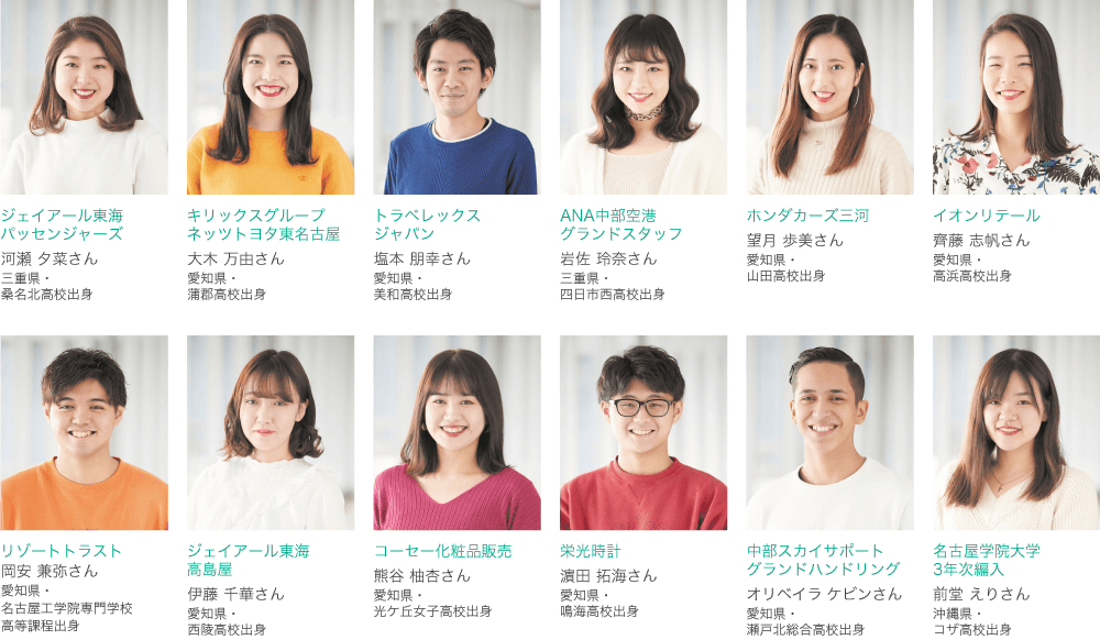 【英語科】新卒業生就職先紹介
