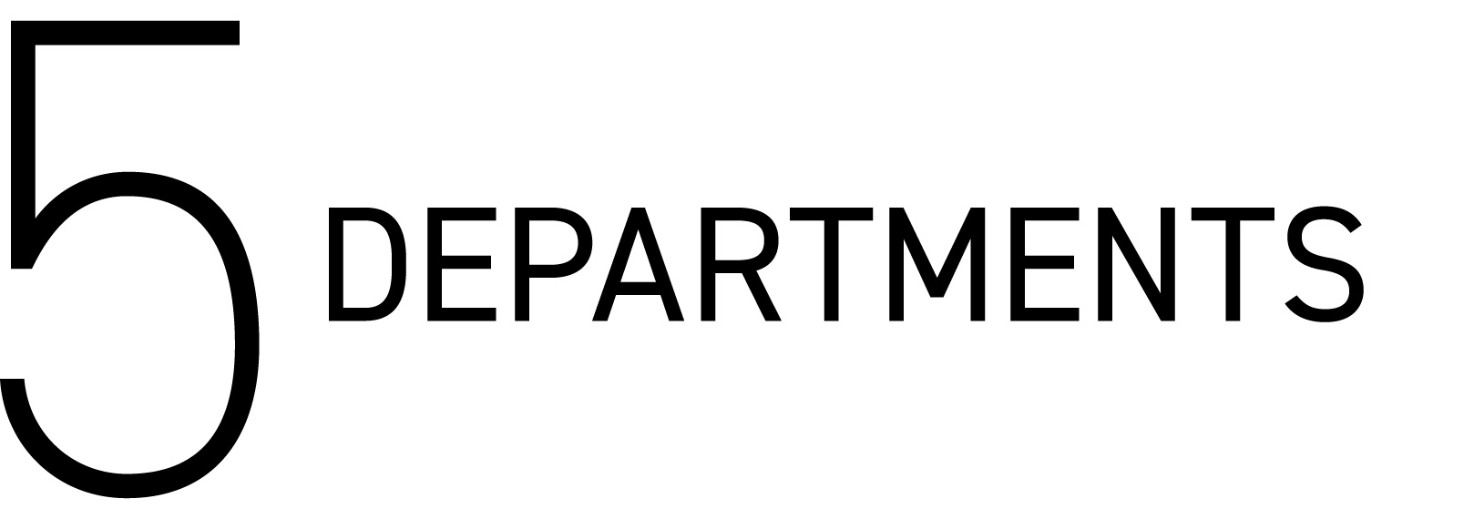 5DEPARTMENTS