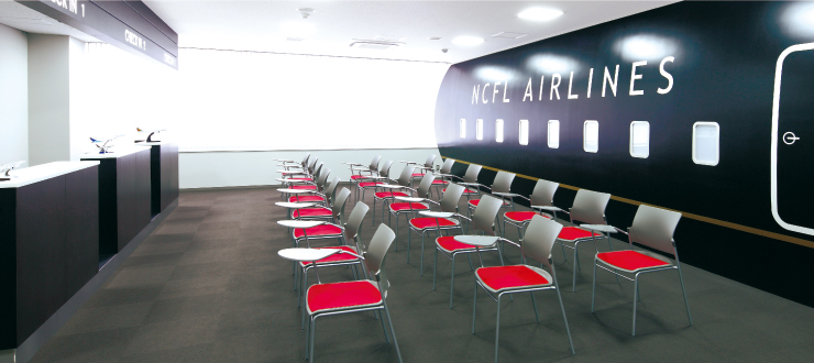 エアポート実習室の写真