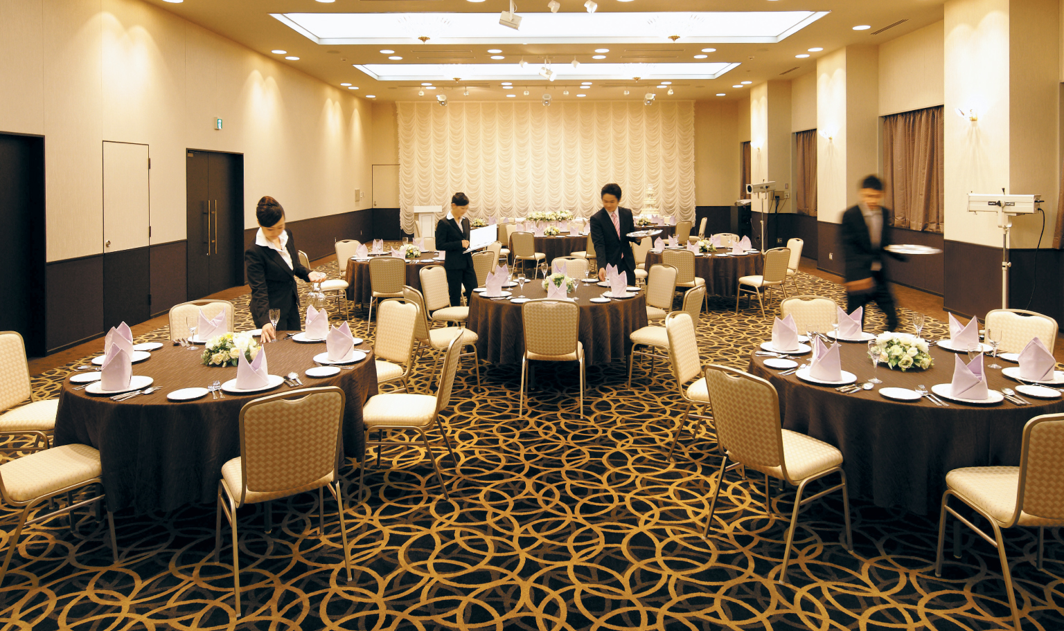 バンケット実習室の写真